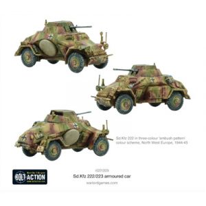 Bolt Action - Sd.Kfz 222/223 Armoured Car - EN-402012029