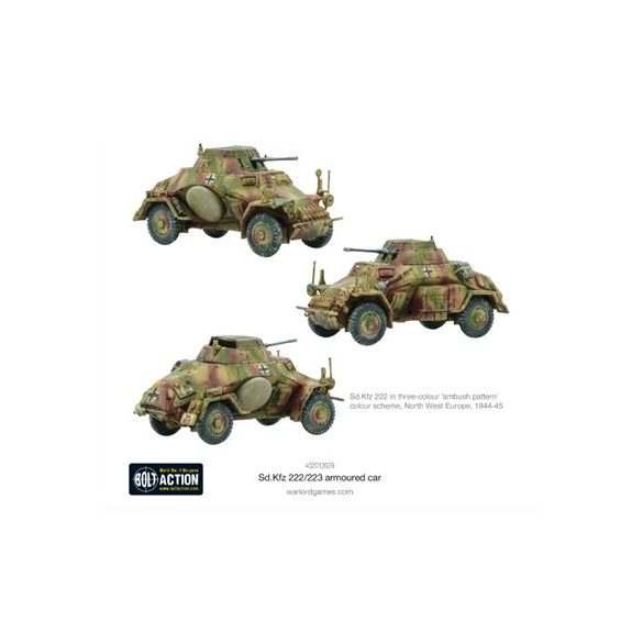 Bolt Action - Sd.Kfz 222/223 Armoured Car - EN-402012029