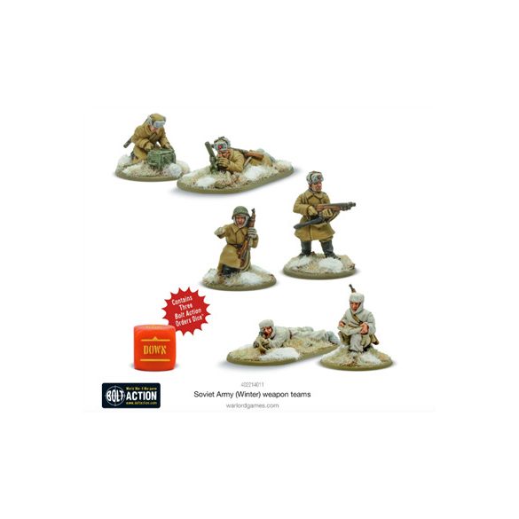 Bolt Action - Soviet Army (Winter) Weapons Teams - EN-402214011
