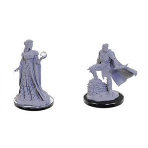 Critical Role Unpainted Miniatures: Xhorhasian Mage & Xhorhasian Prowler - EN-WZK90665