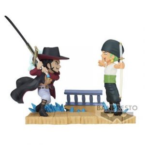 One Piece World Collectable Figure Log Stories-Roronoa Zoro Vs Dracule.Mihawk--BP88603P