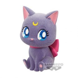 Pretty Guardian Sailor Moon Cosmos The Movie Fluffy Puffy～Luna/Artemis～Big Ribbon Ver.(A:Luna)-BP88595P