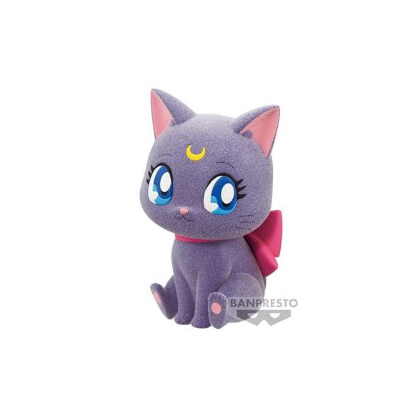 Pretty Guardian Sailor Moon Cosmos The Movie Fluffy Puffy～Luna/Artemis～Big Ribbon Ver.(A:Luna)-BP88595P