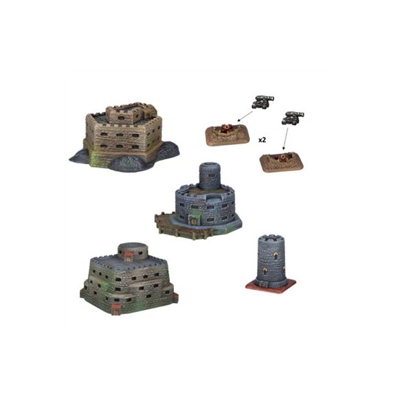 Armada: Scenery Pack - Fortifications  - EN-MGARM115