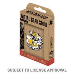 Metal Gear Solid FOXHOUND Limited Edition Pin Badge-KON-MGS06