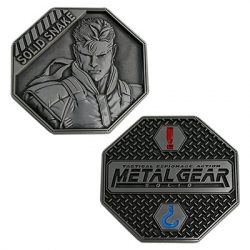 Metal Gear Solid Limited Edition 'Solid Snake' Collectible Coin-KON-MGS08