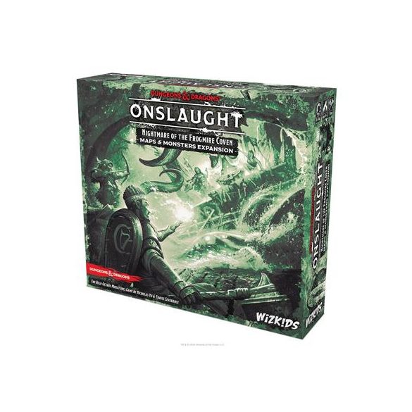 Dungeons & Dragons Onslaught: Nightmare of the Frogmire Coven - Maps & Monsters Expansion - EN-WZK89722