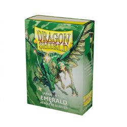 Dragon Shield Japanese size Matte Sleeves - Emerald (60 Sleeves)-AT-11136