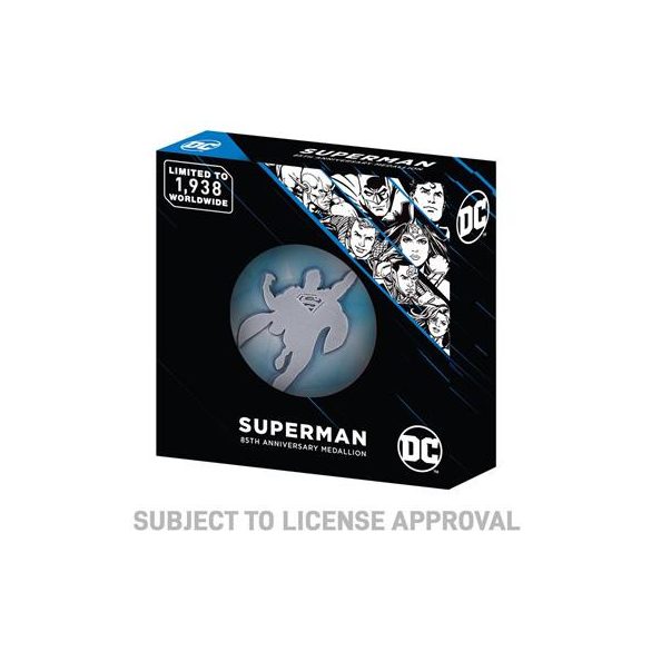 Superman Limited Edition Medallion-THG-DC64