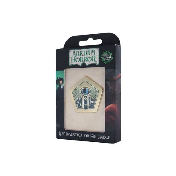 Arkham Horror Limited Edition Lead Investigator Pin Badge-ASE-AH02