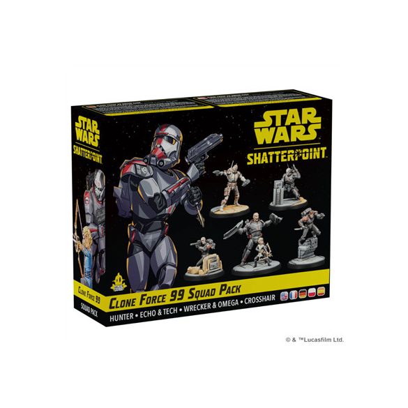 Star Wars: Shatterpoint - Clone Force 99 Squad Pack - EN/FR/PL/DE/SP-SWP38