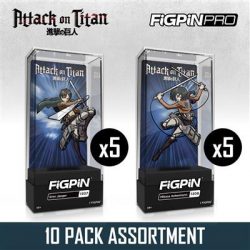 FiGPiN - Attack On Titan 10 Pack Assortment-AOTITAN0623
