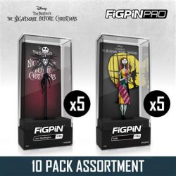 FiGPiN - The Nightmare Before Christmas 10 Pack Assortment-NTMRXMAS0623