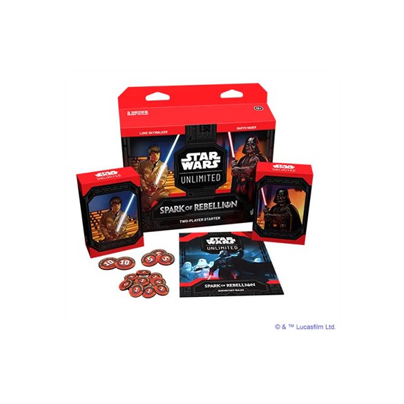 FFG - Star Wars: Unlimited - Spark of Rebellion Two-Player Starter - EN-SWH0103EN