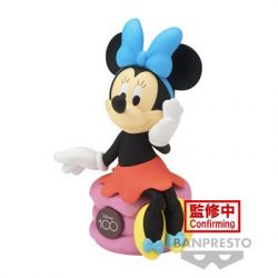 Disney Characters Sofubi Figure-Minnie Mouse-Disney 100th Anniversary Ver.-BP88707P