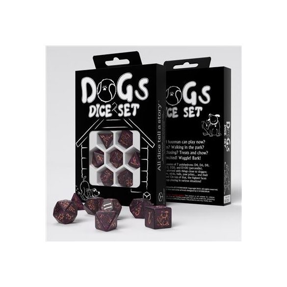 DOGS Dice Set: Luna-SDOG01