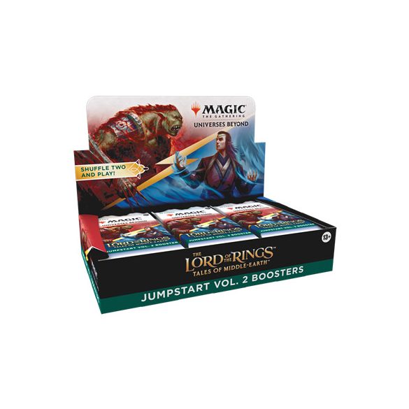 MTG - The Lord of the Rings: Tales of Middle-earth Jumpstart Vol. 2 Booster Display (18 Packs) - EN-D21250000