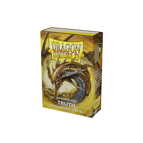 Dragon Shield Sleeves - Japanese size - Matte Dual - Truth (60 Sleeves)-AT-15160