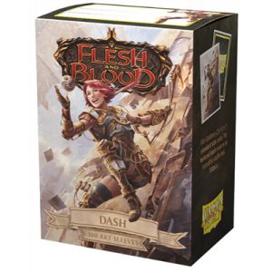 Dragon Shield Flesh and Blood License Standard Art Sleeves - Dash (100 Sleeves)-AT-16088