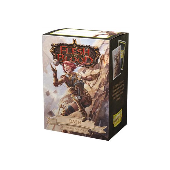 Dragon Shield Flesh and Blood License Standard Art Sleeves - Dash (100 Sleeves)-AT-16088