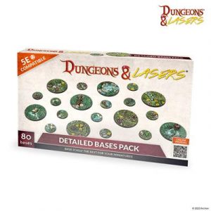 Dungeons & Lasers - Detailed Bases Pack - EN-DNL0063