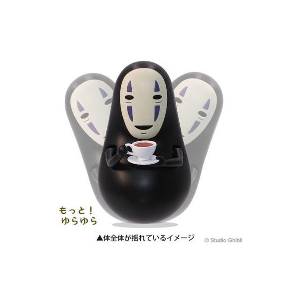 Round Bottomed Figurine No Face's coffe time Spirited Away-Ensky-70218