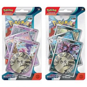 PKM - Scarlet & Violet 4 Paradox Rift Premium Checklane Blister Display (16 Blister) - EN-187-86411