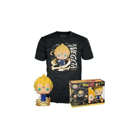 Funko POP! POP&Tee: DBZ - Majin Vegeta-FK72668