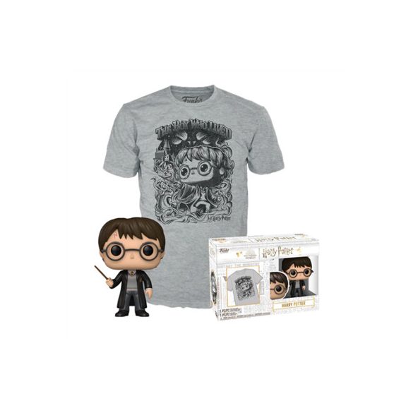 Funko POP! POP&Tee: HP - Harry Potter-FK76199