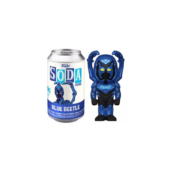 Funko POP! Vinyl SODA: BB - Blue Beetle w/CH (M)-FK73437