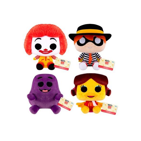 Funko POP! Pop Plush: McDonalds 7" Plush 6pc PDQ-FK74913