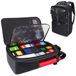 ENHANCE Trading Card Games Trading Card Backpack Collector's Edition (Black)-ENTTCFT200BKEW