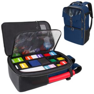 ENHANCE Trading Card Games Trading Card Backpack Collector's Edition (Blue)-ENTTCFT200BLEW