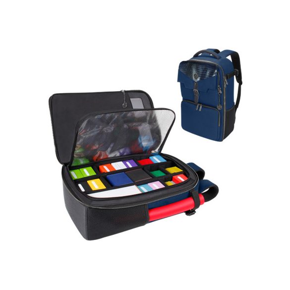 ENHANCE Trading Card Games Trading Card Backpack Collector's Edition (Blue)-ENTTCFT200BLEW