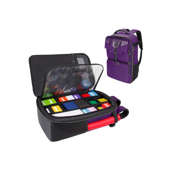 ENHANCE Trading Card Games Trading Card Backpack Collector's Edition (Purple)-ENTTCFT200PREW