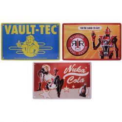 Fallout Tin Sign Set-B-FLT57