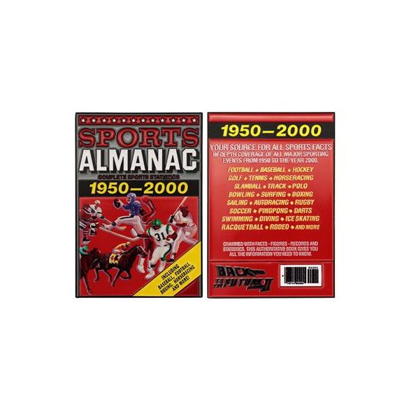 Back to the Future Limited Edition Sport Almanac Ingot-UV-BF210