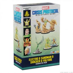 Marvel Crisis Protocol: Electro & Sandman & Shocker & Vulture - EN/DE/FR/SP-CP156