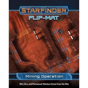 Starfinder Flip-Mat: Mining Operation-PZO7339