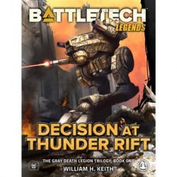 Battletech Decision At Thunder Rift Collector Leatherbound Novel - EN-CAT36023C