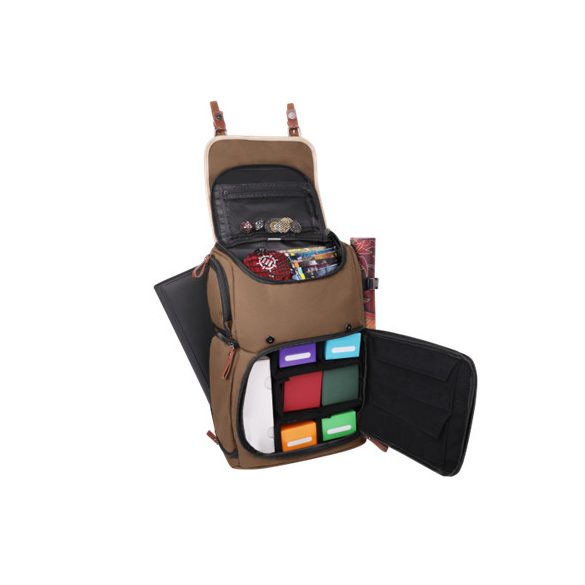 ENHANCE Trading Card Backpack Designer Edition (Tan)-ENBCCBK608TNEW