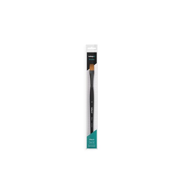 Vallejo - Brush / Effects - Flat Rectangular Synthetic Brush No. 10-B04010