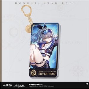 Honkai: Star Rail Character Keychain - Silver Wolf-SAK42720