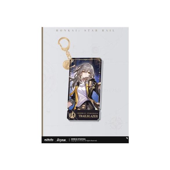 Honkai: Star Rail Character Keychain - Trailblazer (Female)-SAK42447