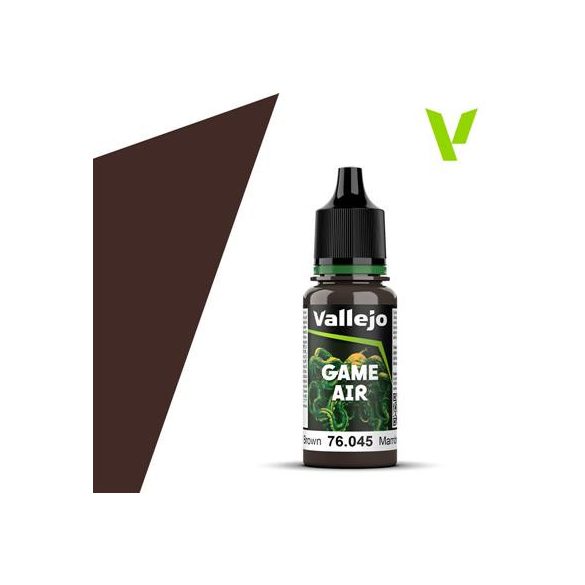 Vallejo - Game Air / Color - Charred Brown 18 ml-76045