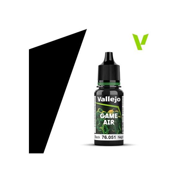 Vallejo - Game Air / Color - Black 18 ml-76051