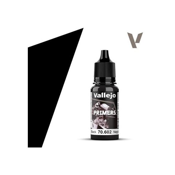 Vallejo - Surface Primer / Primer - Black 18 ml-70602