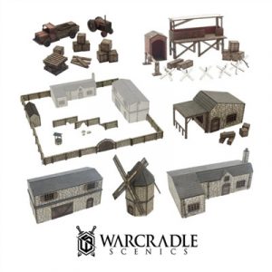 Warcradle Scenics - Normandy Farm Set - EN-WSA600001