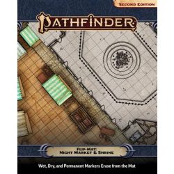 Pathfinder Flip-Mat: Night Market & Shrine-PZO30133