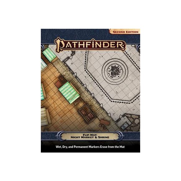 Pathfinder Flip-Mat: Night Market & Shrine-PZO30133